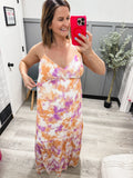 Tie Dye Sunset Maxi Dress