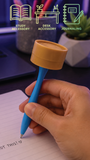 Fun Doh Squishy Dumpling Pen Desk Pop Variety - 12/Display: Wholesale Price