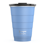 Insulated Stackable Tumbler 16 oz - Sparkle Azure Blue