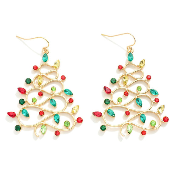 Festive Colorful Tree Dangle