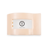 Teleties Flat Rectangle Hair Clip | Medium | Almond Beige