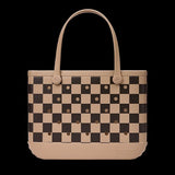 Bogg Bag in Cocoa Checkered