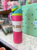 Marley Water Bottle in Hot Pink