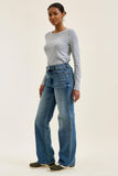 Kimberly High Rise Rigid Magic Straight Denim