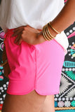 Neon Pink Everyday Shorts