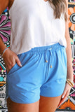 Bold Blue Everyday Shorts