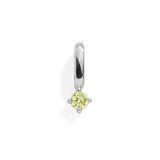 Birthstone Charm: Diamond / Silver
