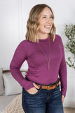 Blair Long Sleeve in Mulberry