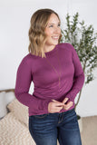 Blair Long Sleeve in Mulberry