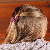 Open Mulberry Tiny Hair Clip