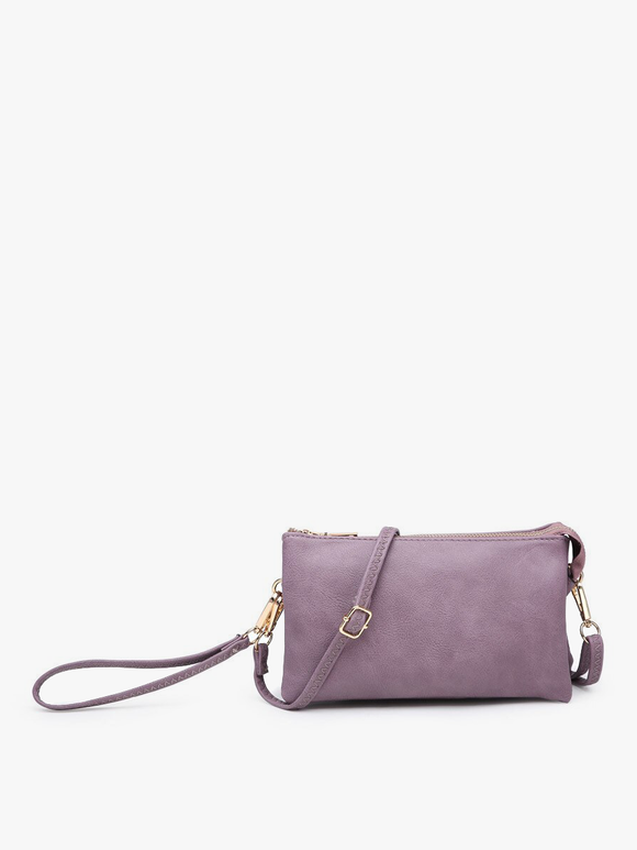 All the Pockets Crossbody in Violet