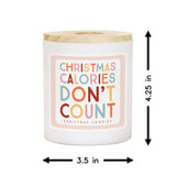 Christmas Calories Christmas Soy-Based Candle