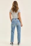 Harley Mid Rise Straight Leg Judy Blue Denim