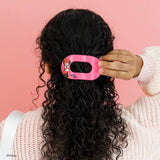 Flat Round Hair Clip | Medium | Minnie Mouse