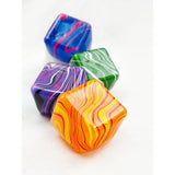 Marble Pattern Squeeze Cube Squishy: MIX COLOR / ONE(12)