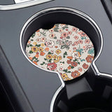 If We Get Caught Florals Funny Car Coaster Set