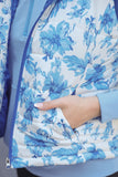 Royal Blue Floral Vest