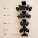 Classic | Jet Black | Petite Claw Clip