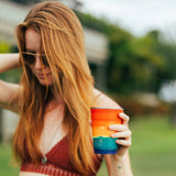 Ombre Insulated Stackable Tumbler 16 oz  - Sunset