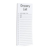 Grocery List | avoid everyone I know, milk, eggs list pad