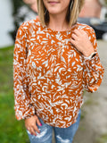 Fall Blooms Blouse