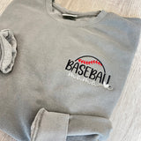 Baseball Mama Embroidered Sweatshirt