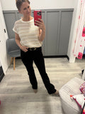 Brenna Tummy Control Black Bootcut Judy Blues