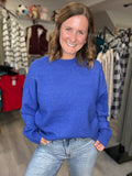 Ultra Soft Sweater in Cobalt