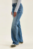 Kimberly High Rise Rigid Magic Straight Denim