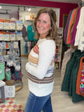 Fall Breeze Striped Sweater