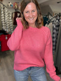 Ultra Soft Sweater in Taffy Pink