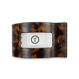 Flat Rectangle Hair Clip | Medium | Tortoise