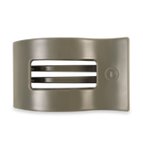 Teleties Flat Rectangle Hair Clip | Large | Sage It Ain't So