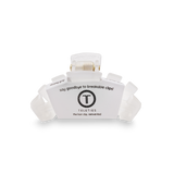 Classic Hair Clip | Tiny | Coconut White