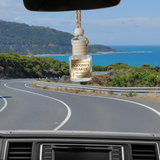 Hanging Car Diffusers | Coconut Flakes | Made in USA: Round Bottle