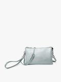 Winter Mint All the Pockets Crossbody/Wristlet