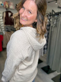 Hoodie Sweater in Oatmeal