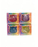 Transparent Chubby Cat Squishy Toy Stress Relief Fidget Toy