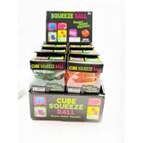 Marble Pattern Squeeze Cube Squishy: MIX COLOR / ONE(12)