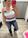 Summer Stripe Ultra Soft Tank