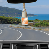 Hanging Car Diffusers | Jamaican Sunrise | Made in USA: Round Bottle