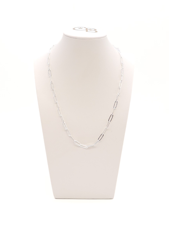 Silver Ashley Necklace: 16