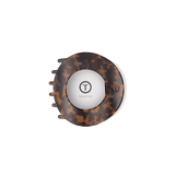 Tortoise | Medium | Flat Circle Hair Clip