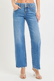 Ginny High Waist Double Button Wide Leg