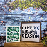 Black Bear In The Forest Swedish Dishcloths- Camping