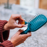 Detangler Hair Brush for Medium Hair - Teal With It