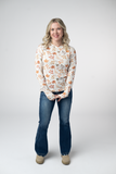 IN STOCK Blair Long Sleeve Top - Harvest Leaves: Small
