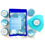 Peppermint Eucalyptus Shower Steamers 6 Pack - Made in USA