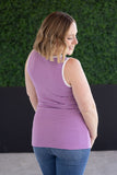 Shiloh Snap Tank in Purple