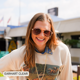 Earhart - Women’s Aviator Sunglasses–Polarized Everyday Chic: Marble